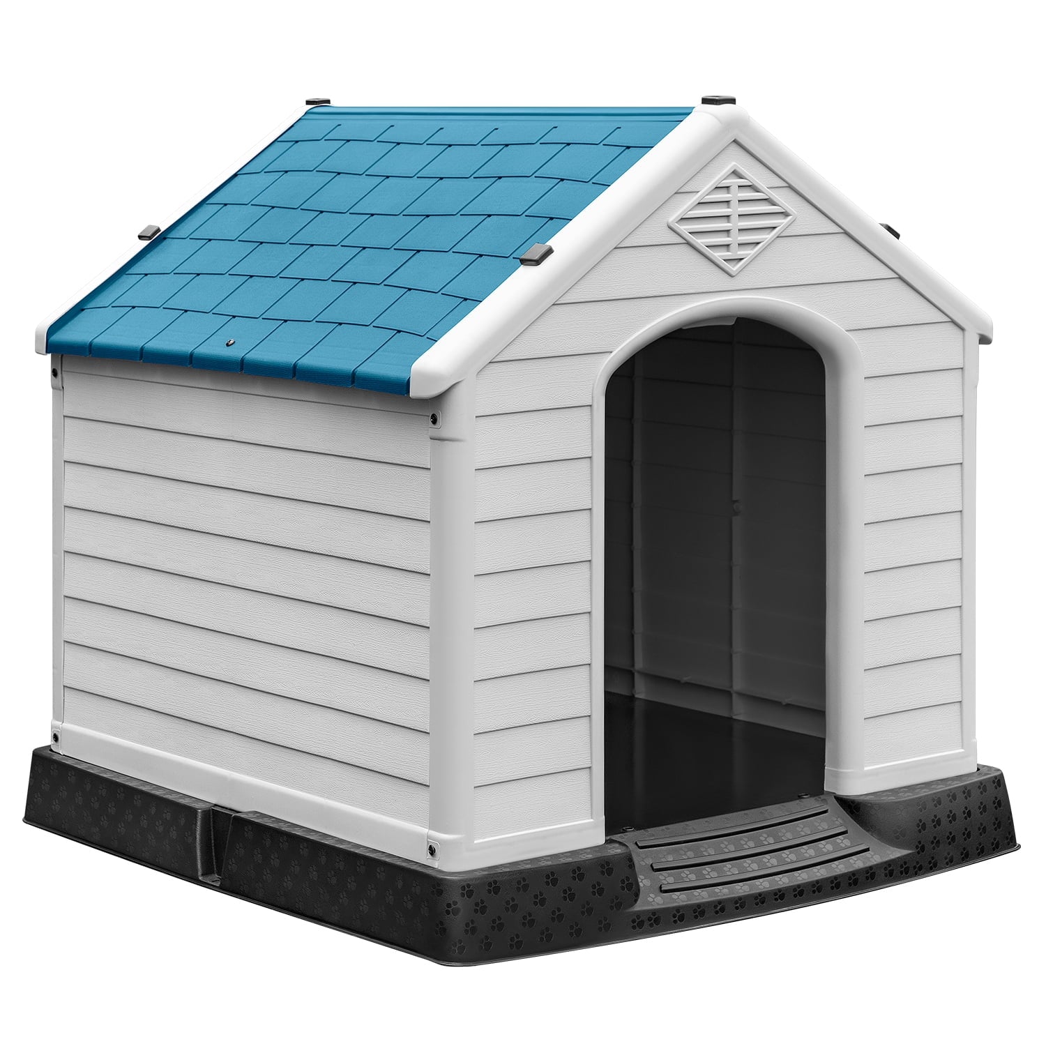 Devoko Indoor and Outdoor Plastic Dog House for Large Pets at Different Age with Waterproof, Moisture-Proof, Vents Warm