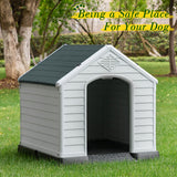 Devoko Indoor and Outdoor Plastic Dog House for Large Pets at Different Age with Waterproof, Moisture-Proof, Vents Warm