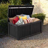 Devoko 120 Gallon Deck Box, Outdoor Waterproof Storage Box