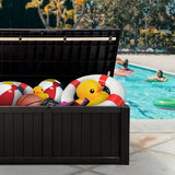 Devoko 120 Gallon Deck Box, Outdoor Waterproof Storage Box