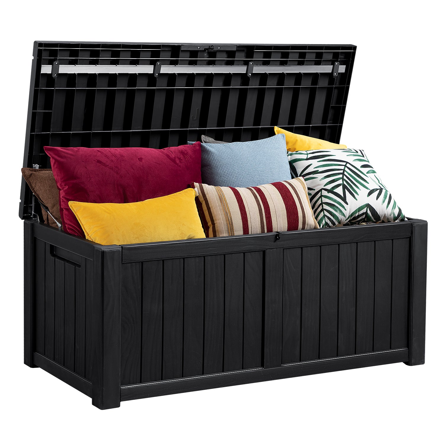 Devoko 120 Gallon Deck Box, Outdoor Waterproof Storage Box