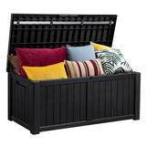 Devoko 120 Gallon Deck Box, Outdoor Waterproof Storage Box
