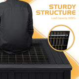 Devoko 120 Gallon Deck Box, Outdoor Waterproof Storage Box