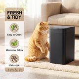 Devoko 2-Pack 2.5 Gallon Touchless Trash Can with Lid, Slim Motion Sensor Garbage Can for Bathroom Kitchen Office, Battery Operated Automatic Waste Bin
