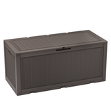 Devoko 100 Gallon Deck Box, Waterproof Outdoor Storage Box