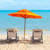 Vineego Foldable with Sauna, Lounge Coffee Chair 12 Inch High 5-Position Adjustable Patio Lounge Chair Beach Pool Coffee Chair