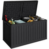 Vineego 230 Gallon Deck Box, Outdoor Resin Storage Box, with Large Storage Capacity, for Patio