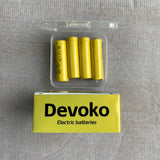 Devoko Alkaline Power Batteries, 4 per Pack for Long Lasting Power