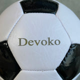 Devoko Sports Soccer Ball, Black and White Color Scheme, Suitable for All Outdoor Activities