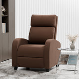 Devoko PU Leather Recliner Chair - Adjustable Backrest, Ergonomic Support & Compact Design for Living Room
