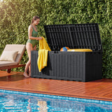 Devoko resin deck box  waterproof for outdoor