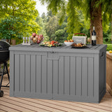 Vineego 230 Gallon Deck Box, Outdoor Resin Storage Box, with Large Storage Capacity, for Patio