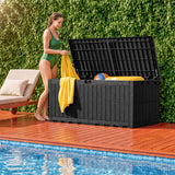 Devoko resin deck box  waterproof for outdoor