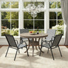 Vineego Dining Chairs Set of 4 Modern Kitchen Dinner Chairs with Metal Legs, Curved Armchairs Accent Chairs, Reading Chair, Bar Office Chair , Black