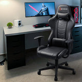 Devoko Gaming Chair High Back Office Chair Racing Style Adjustable Height PC Computer Chair with Headrest and Lumbar Support