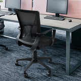 Devoko 20.9 in Manager's Chair with Swivel & Adjustable Height, 265 lb. Capacity