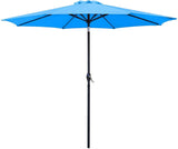 Devoko 9FT Patio Umbrella Outdoor Table Umbrella with 8 Sturdy Ribs