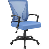 Devoko 20.9 in Manager's Chair with Swivel & Adjustable Height, 265 lb. Capacity