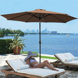 Devoko 9FT Patio Umbrella Outdoor Table Umbrella with 8 Sturdy Ribs