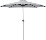 Devoko 9FT Patio Umbrella Outdoor Table Umbrella with 8 Sturdy Ribs