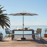 Devoko 9FT Patio Umbrella Outdoor Table Umbrella with 8 Sturdy Ribs