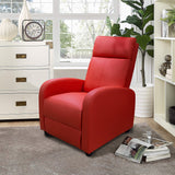 Devoko Home Theater Recliner with Padded Seat and Backrest