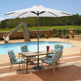 Devoko 9FT Patio Umbrella Outdoor Table Umbrella with 8 Sturdy Ribs