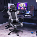 Devoko Gaming Chair High Back Office Chair Racing Style Adjustable Height PC Computer Chair with Headrest and Lumbar Support