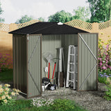 Devoko Storage Shed Outdoor Storage Shed Garden Tool Shed