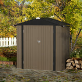 Devoko Storage Shed Outdoor Storage Shed Garden Tool Shed