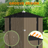 Devoko Storage Shed Outdoor Storage Shed Garden Tool Shed