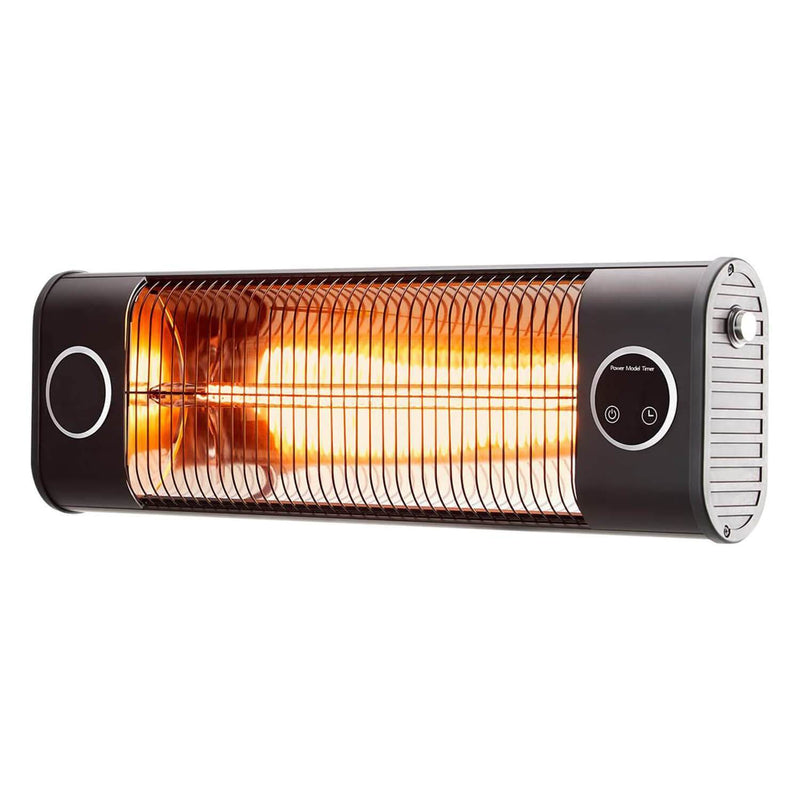 Devoko Electric Patio Heater Outdoor Infrared Heater on Wall for Instant Warm