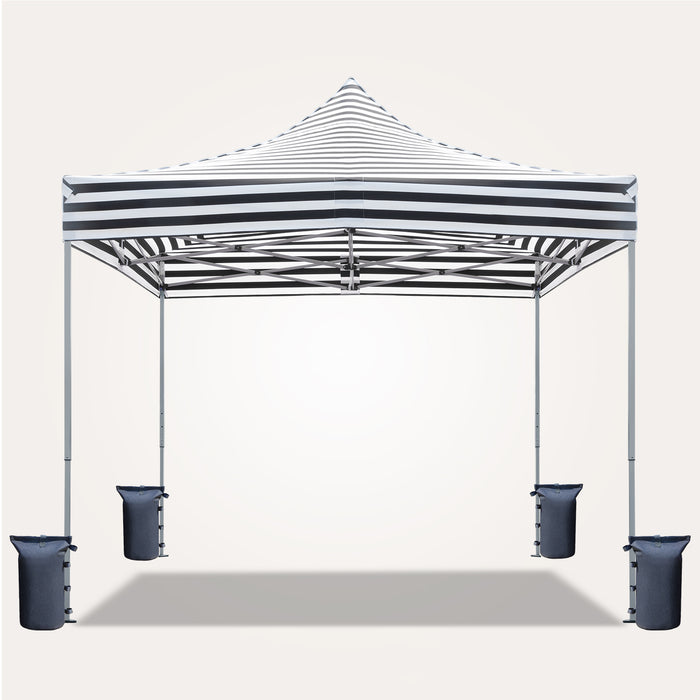 Devoko 10X10 Ft Pop Up Canopy Ez Up Canopy Tent Commercial Instant Shelter Patio Sun Shade Canopies with Roller Bag