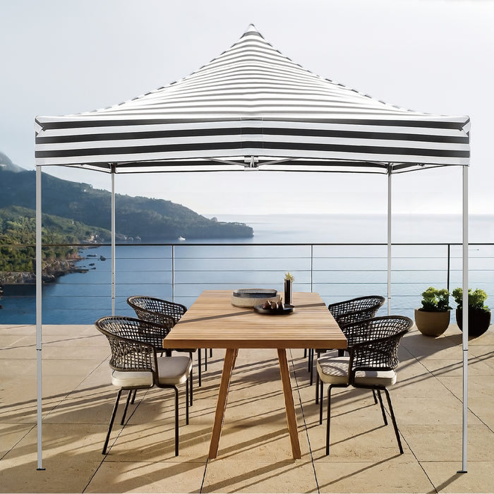 Devoko 10X10 Ft Pop Up Canopy Ez Up Canopy Tent Commercial Instant Shelter Patio Sun Shade Canopies with Roller Bag